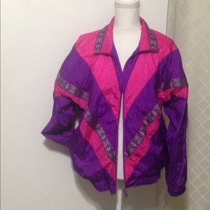 Vintage Lavon by Cheerful Corp wind breaker sz M